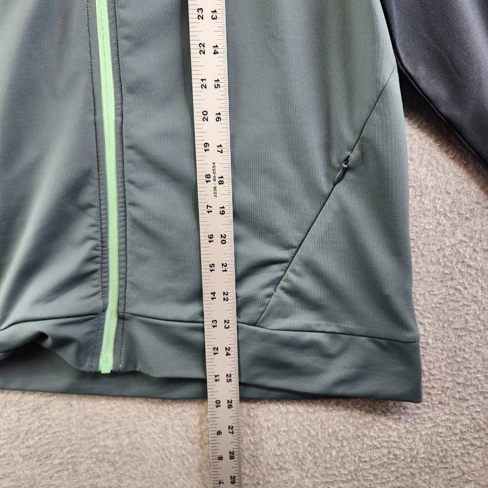 Fabletics Jacket Womens XXL Black Full Zip Stretch Mock Neck - Picture 13 of 16